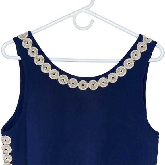 Lilly Pulitzer Stella Navy Mini Shift Dress - Picture 6 of 11